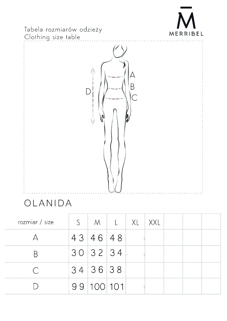 Olanida Red - prążkowana sukienka czerwona